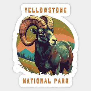 Yellowstone National Park Sticker